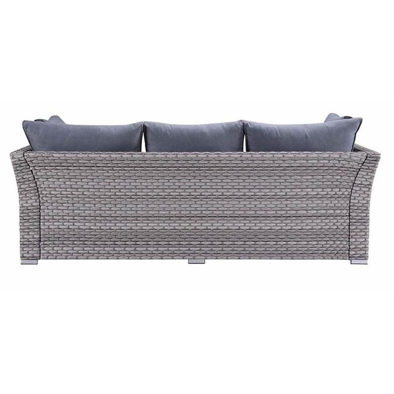 Large Picture of Acme Furniture Laurance OT01092 Patio Sectional Sofa & Cocktail Table