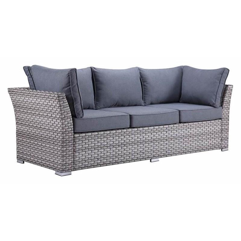 Large Picture of Acme Furniture Laurance OT01092 Patio Sectional Sofa & Cocktail Table