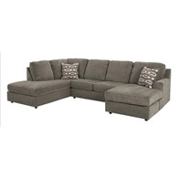 Signature Design by Ashley O'Phannon 29402S2 2 pc Sectional with Chaise (Sectionals - Stationary)