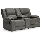 Signature Design by Ashley Benlocke 30402S3 3 pc Reclining Loveseat with Console