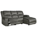 Signature Design by Ashley Benlocke 30402S5 3 pc Reclining Sectional with Chaise