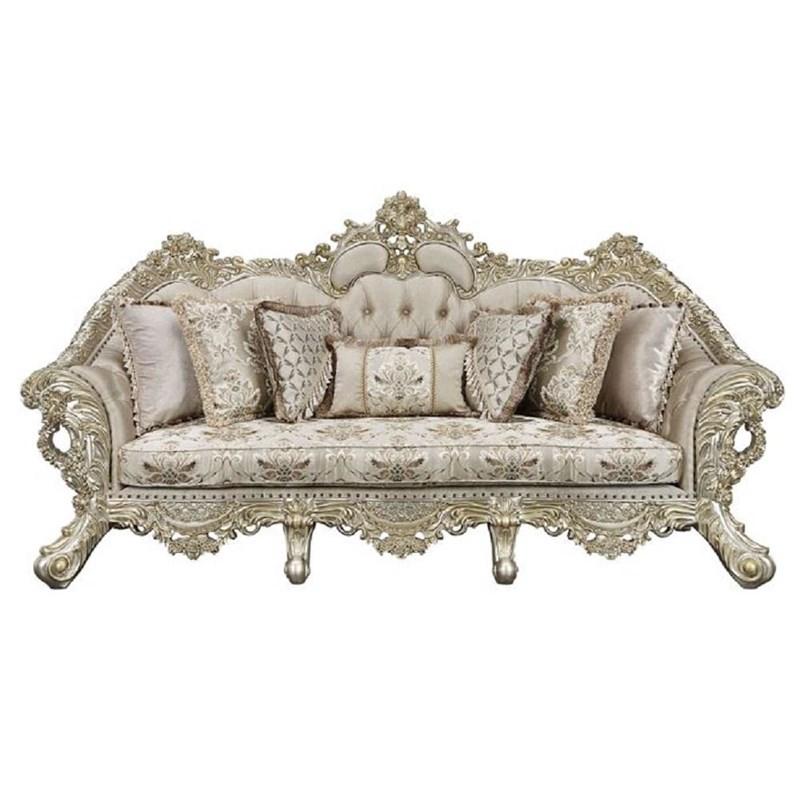 Large Picture of Acme Furniture Danae LV01193 Sofa with 7 Pillows