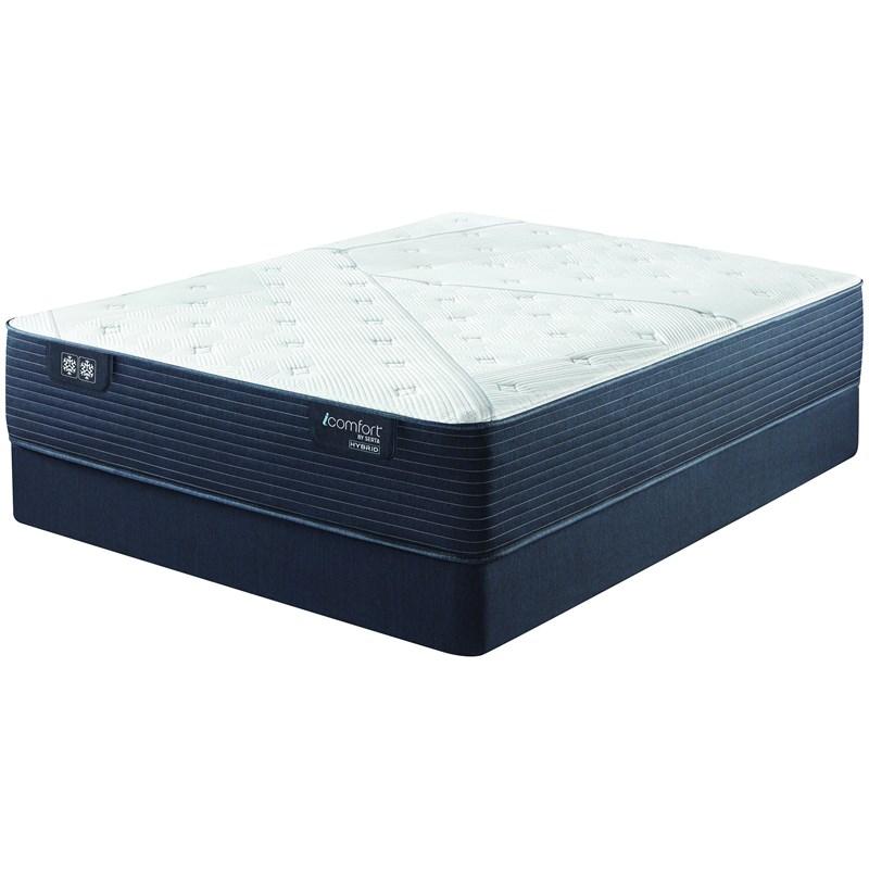 Serta CF2000 Hybrid Quilted Firm Mattress Set (King)