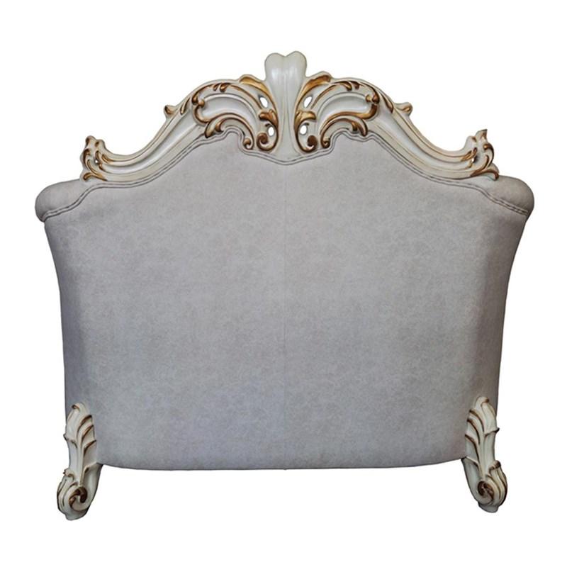 Large Picture of Acme Furniture Vendome II LV01331 Chair with 2 Pillows