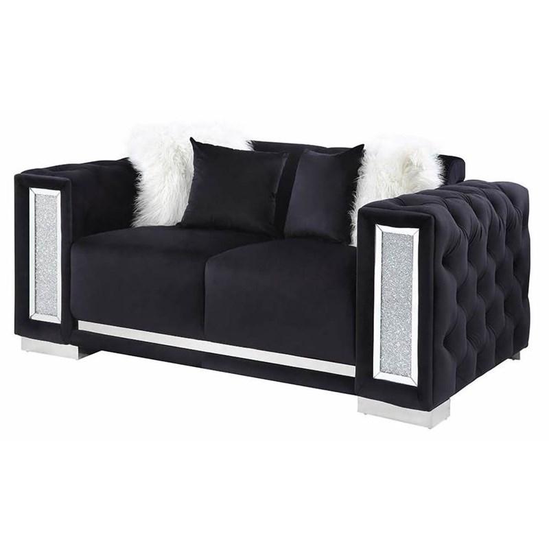 Acme Furniture Trislar LV01398 Loveseat with 4 Pillows