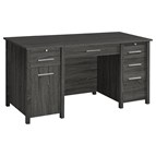 Coaster Furniture Dylan 801576 60-inch 4-Drawer Lift Top Office Desk - Weathered Grey