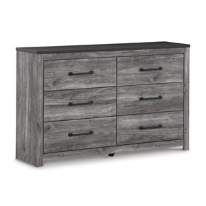 Signature Design by Ashley Bronyan B1290-31 Six Drawer Dresser (Dressers - 6 Drawers)