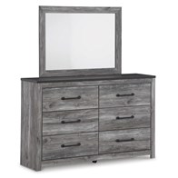 Signature Design by Ashley Bronyan B1290B1 Dresser and Mirror (Dressers - 6 Drawers)