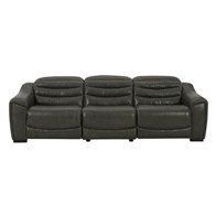 Signature Design by Ashley Center Line U63404S5 3 pc Power Reclining Sectional (Sectionals - Power Recline)