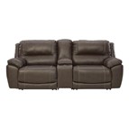 Signature Design by Ashley Dunleith U71604S4 3 pc Power Reclining Loveseat with Console