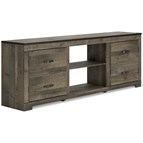 Signature Design by Ashley Trinell W446-168 LG TV Stand w/Fireplace Option
