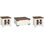 Signature Design by Ashley Wystfield T459T1 Coffee Table and 2 End Tables