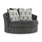 Signature Design by Ashley Biddeford 3550421 Oversized Swivel Accent Chair