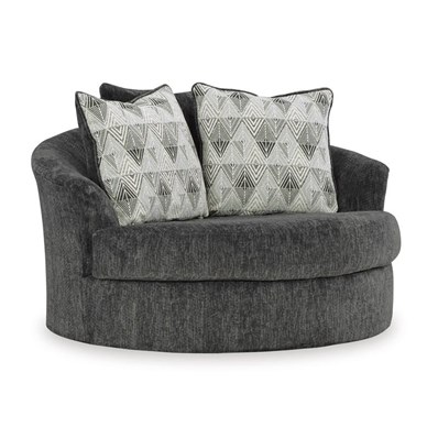 Signature Design by Ashley Biddeford 3550421 Oversized Swivel Accent Chair