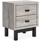 Signature Design by Ashley Vessalli B1036-92 Two Drawer Night Stand