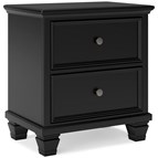 Signature Design by Ashley Lanolee B687-92 Two Drawer Night Stand