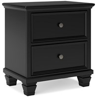 Signature Design by Ashley Lanolee B687-92 Two Drawer Night Stand (Nightstands - 2 Drawers)