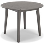 Signature Design by Ashley Shullden D194-15 Round Dining Room Drop Leaf Table