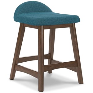 Signature Design by Ashley Lyncott D615-324 Upholstered Barstool (Dining Seating - Stools)