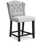 Signature Design by Ashley Jeanette D702-124 Upholstered Barstool