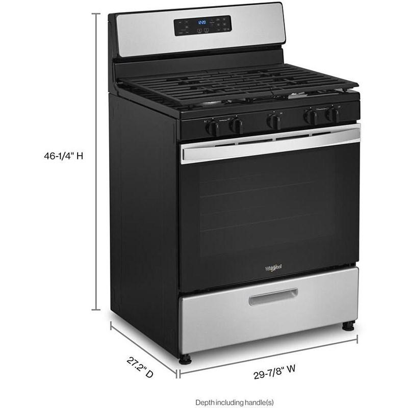 Large Picture of Whirlpool WFG505M0MS