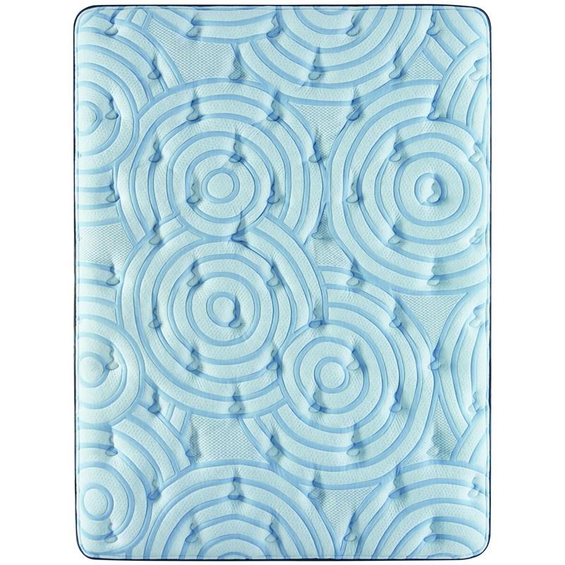 Large Picture of Serta Luminous Sleep Plush Tight Top Mattress Set (Queen)