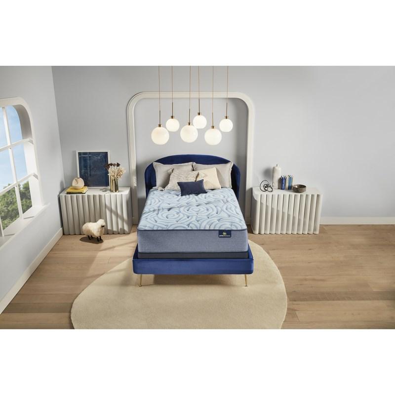 Large Picture of Serta Luminous Sleep Plush Tight Top Mattress Set (Queen)