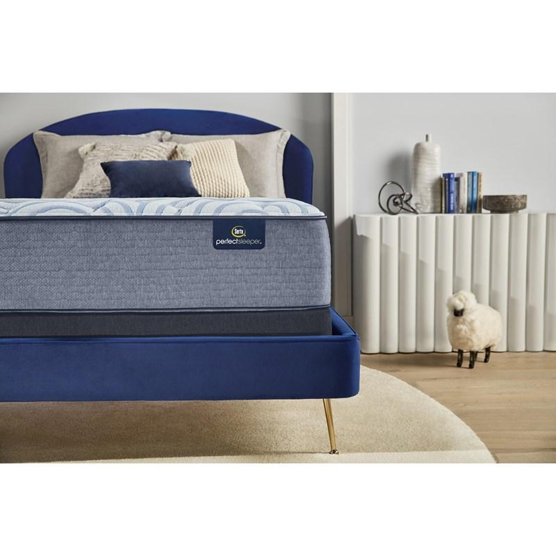 Large Picture of Serta Luminous Sleep Plush Tight Top Mattress Set (Queen)