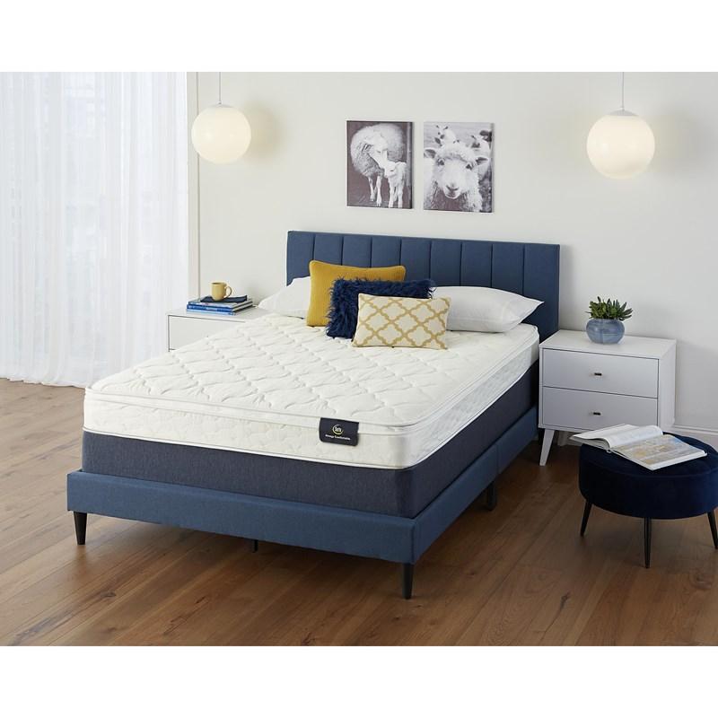 Large Picture of Serta Slumber Oasis Plush Euro Top Mattress Set (Queen)