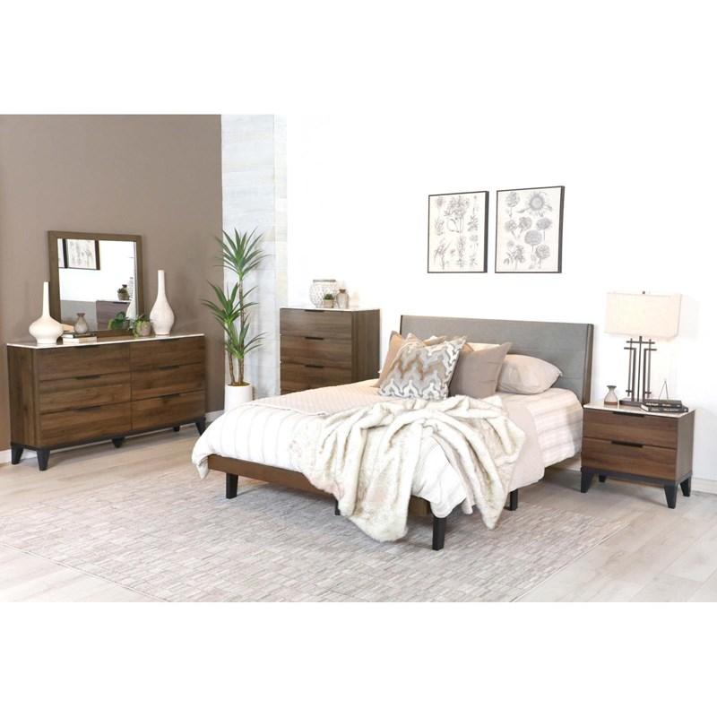 Large Picture of Coaster Furniture Mays 215961Q Queen Platform Bed