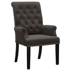 Coaster Furniture Alana 115173 Velvet Upholstered Dining Arm Chair - Brown