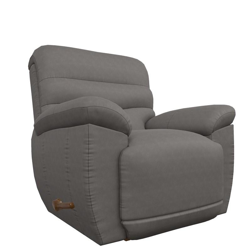 Large Picture of La-Z-Boy Joshua Rocking Recliner - Grey