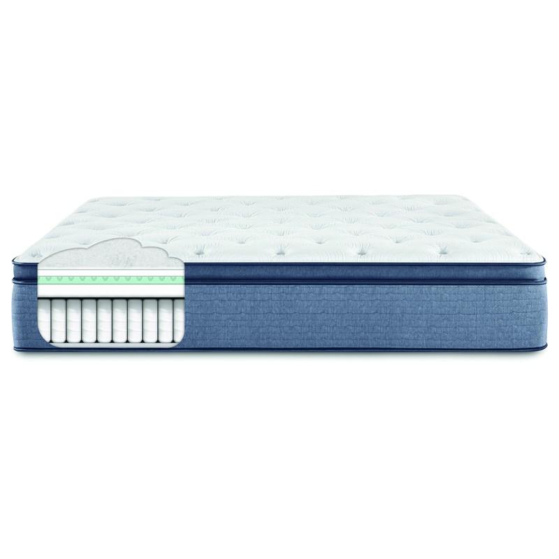 Large Picture of Serta Cozy Plush Pillow Top Mattress (Twin XL)