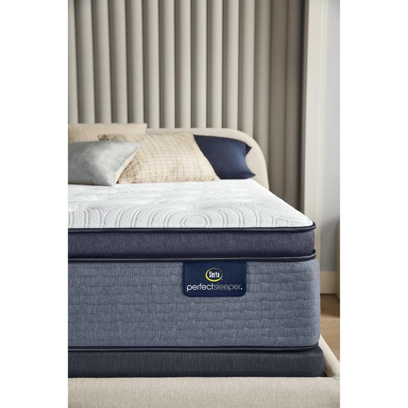 Large Picture of Serta Stimulate Plush Pillow Top Mattress Set (Full XL)