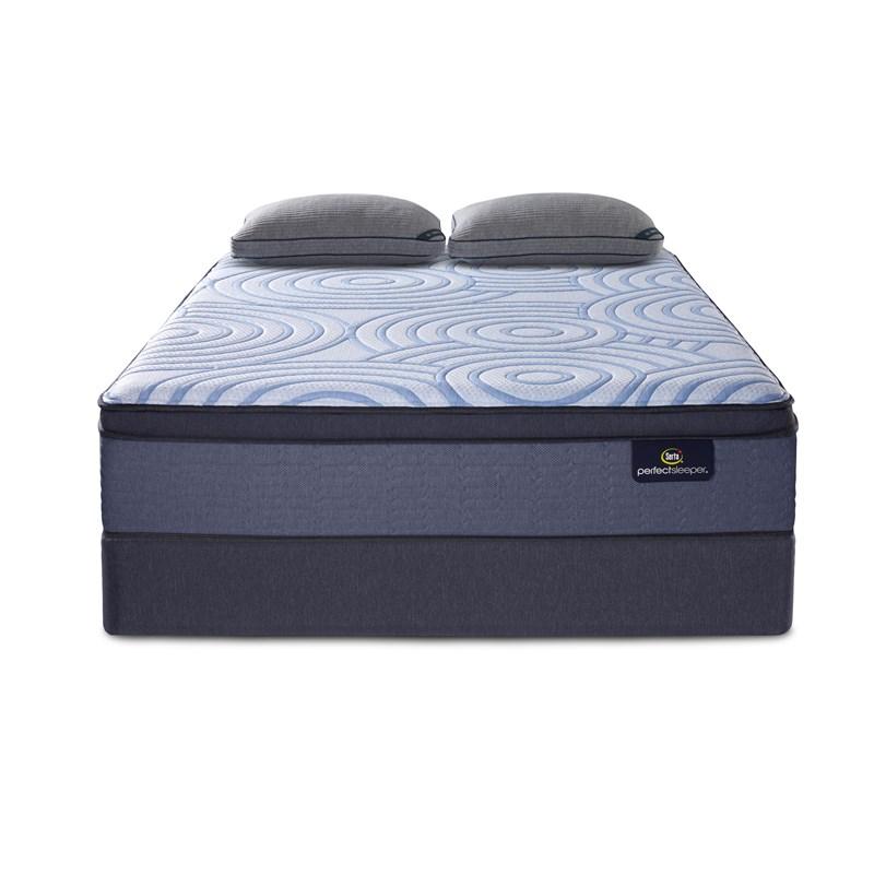 Large Picture of Serta Perpetual Plush Pillow Top Mattress Set (Queen)