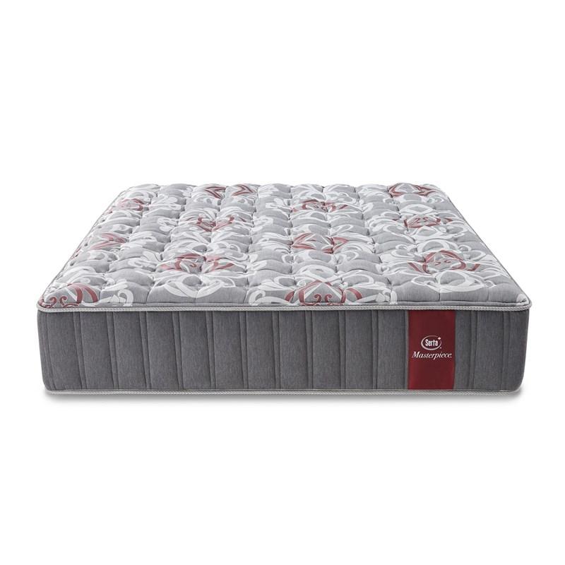 Large Picture of Serta Louvre Plush Tight Top Mattress Set (Twin XL)