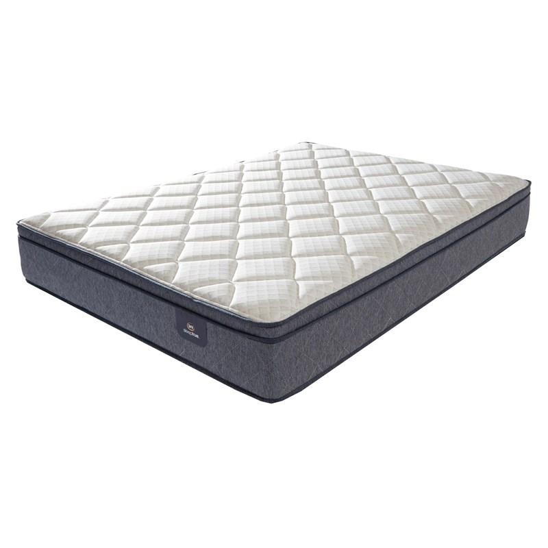 Large Picture of Serta FS 720 Plush Euro Top Mattress Set (Queen)