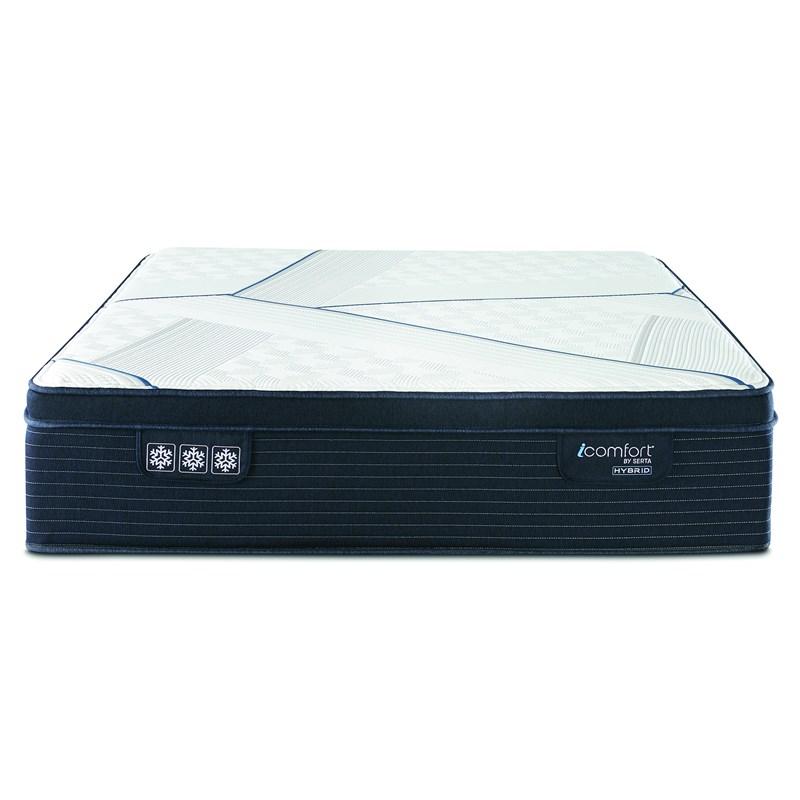 Large Picture of Serta CF3000 Hybrid Smooth Firm Euro Top Mattress (Full XL)