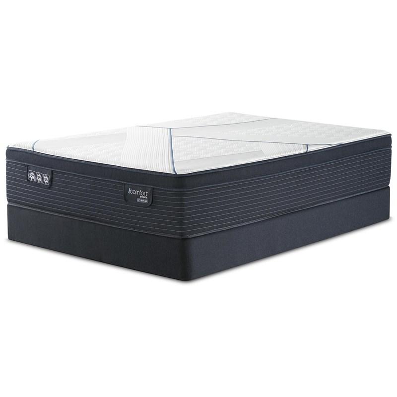 Large Picture of Serta CF3000 Hybrid Smooth Firm Euro Top Mattress (Full XL)