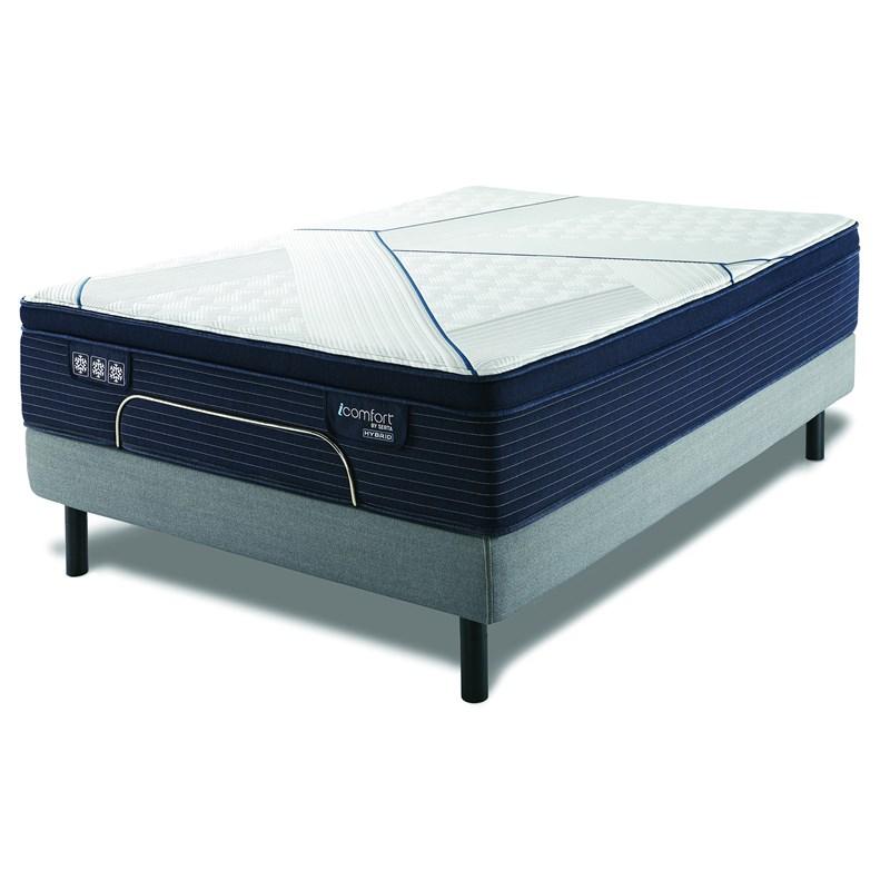 Large Picture of Serta CF3000 Hybrid Smooth Firm Euro Top Mattress (Full XL)