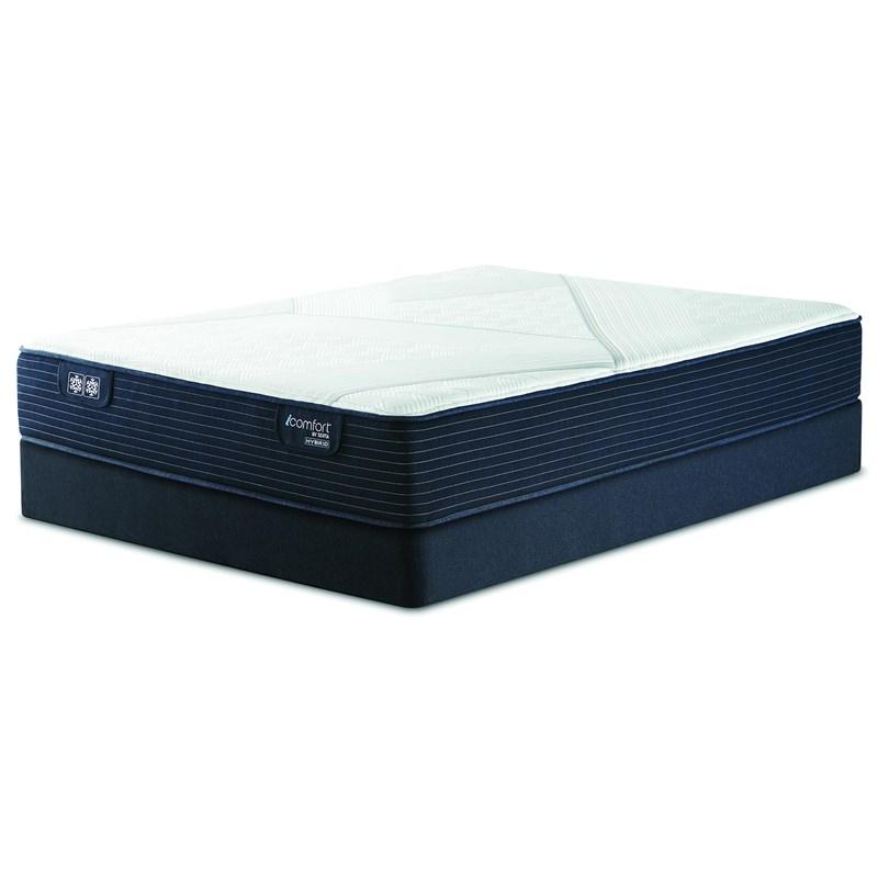 Serta CF2000 Hybrid Smooth Firm Mattress Set (Queen)