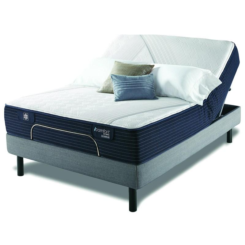 Large Picture of Serta CF1000 Hybrid Smooth Medium Mattress (Twin)