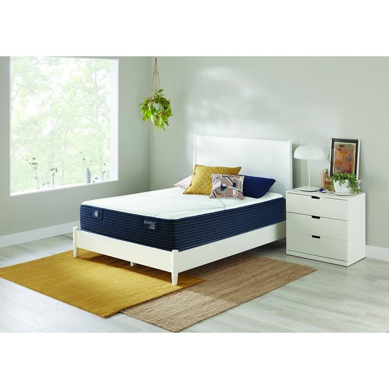 Large Picture of Serta CF1000 Hybrid Smooth Medium Mattress (Twin)