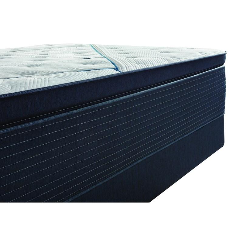 Large Picture of Serta CF3000 Hybrid Quilted Firm Euro Top Mattress Set (Twin XL)