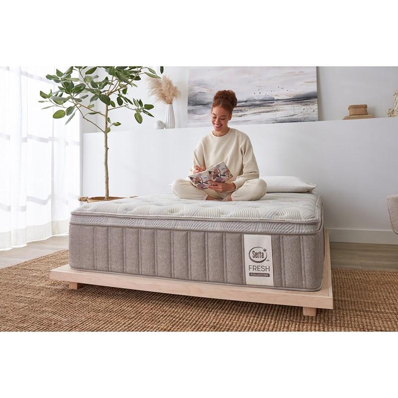 Large Picture of Serta Papyrus Medium Pillow Top Mattress Set (King)