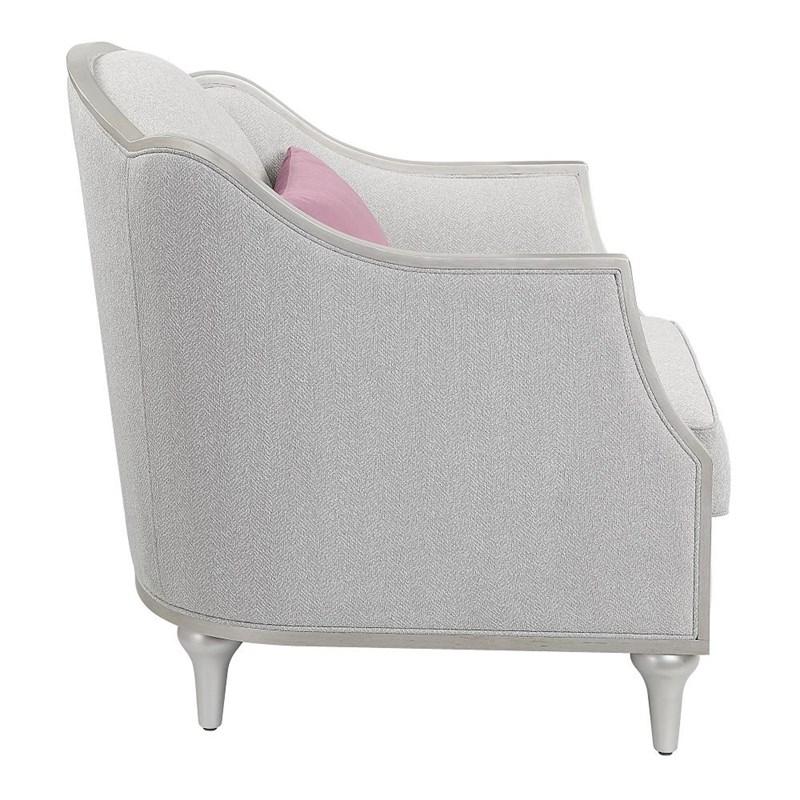 Large Picture of Acme Furniture Kasa LV01501 Chair with Pillow
