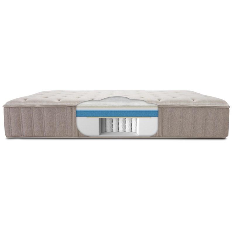 Large Picture of Serta Wheat Firm Tight Top Mattress Set (Queen)