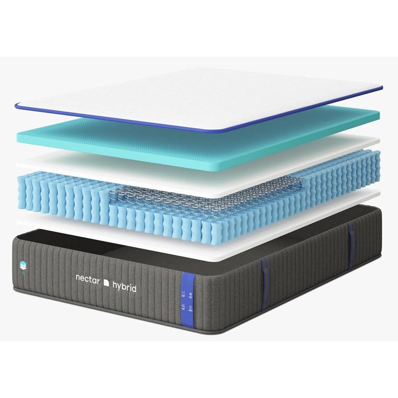 Large Picture of Nectar Sleep Nectar Hybrid Mattress (Twin XL)