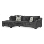 Signature Design by Ashley Biddeford 35504S3 2 pc Sleeper Sectional with Chaise