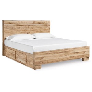 Signature Design by Ashley Hyanna B1050B33 King Panel Bed with 2 Side Storage (Beds - King)
